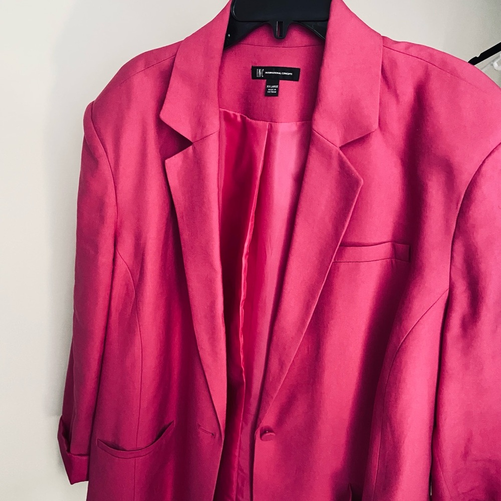 Women's Pink Blazer. INC